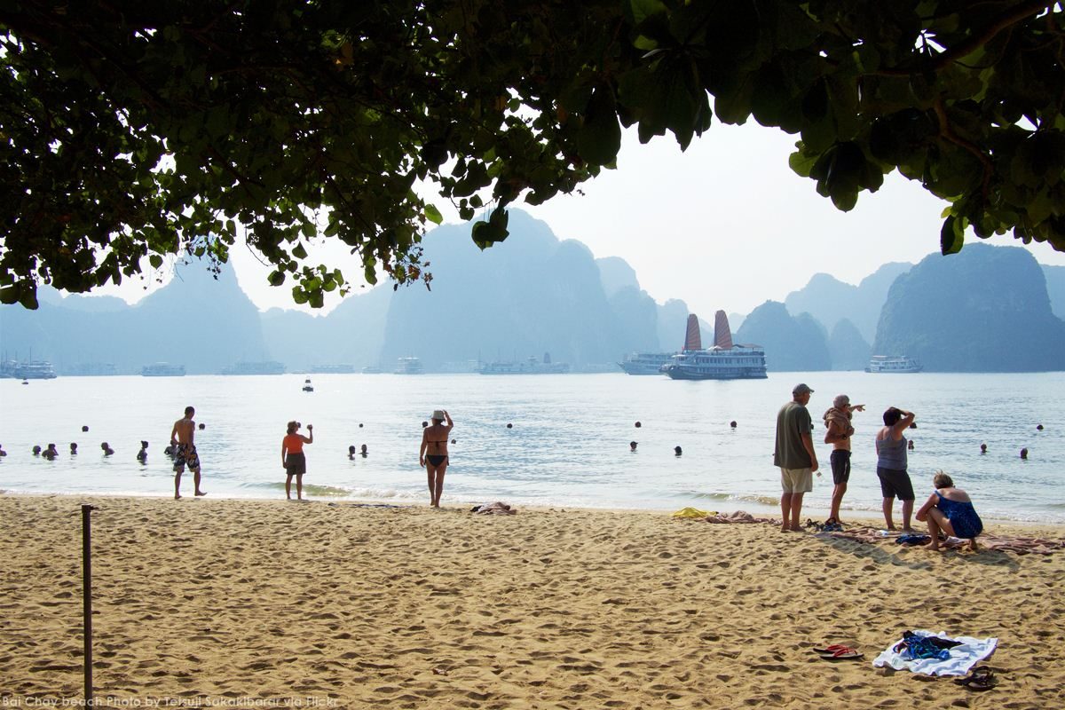 Bai Chay Beach at Ha Long Bay, Vietnam