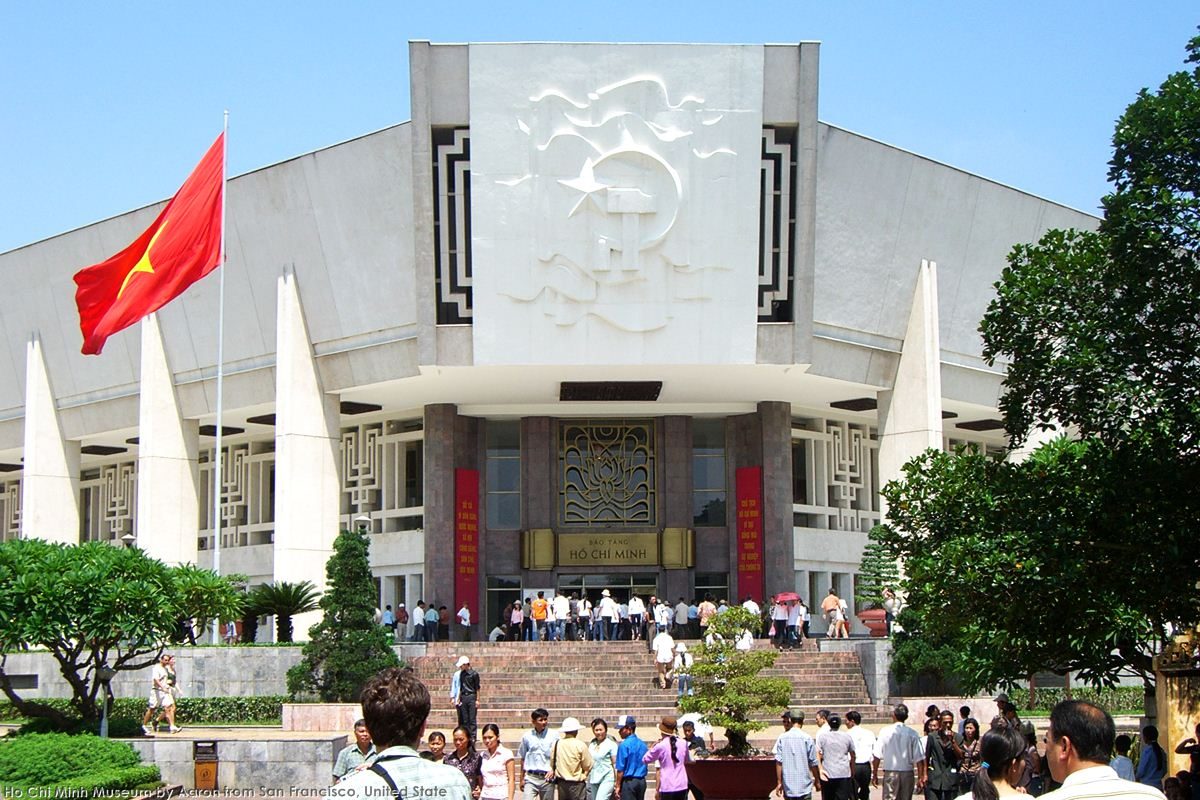 Ho Chi Minh Museum in Hanoi, Vietnam