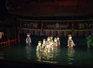 Water puppet show