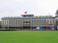 The South Vietnamese Presidential palace (reunification palace)