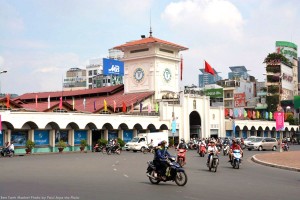 Ben Tanh Market in Saigon, Vietnam