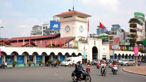 Ben Tanh Market in Saigon, Vietnam