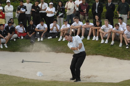 13 December 2007. Faldo Series Asia Grand Final 2007, Day 2, Faldo Course, Mission Hills Golf Club, Guangdong Province, China. Mandatory photo credit: Richard Castka/Sportpix International