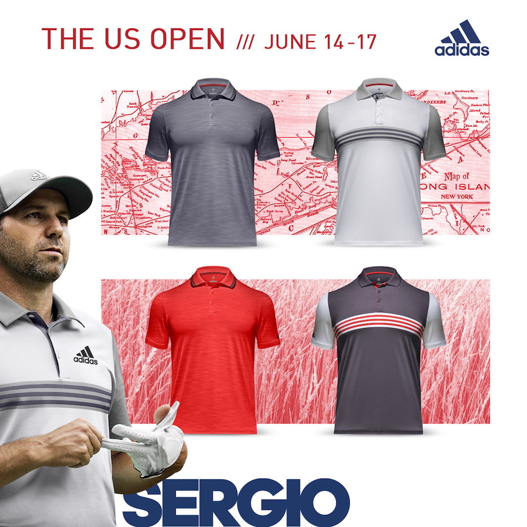 adidas polos for the 118th US Open