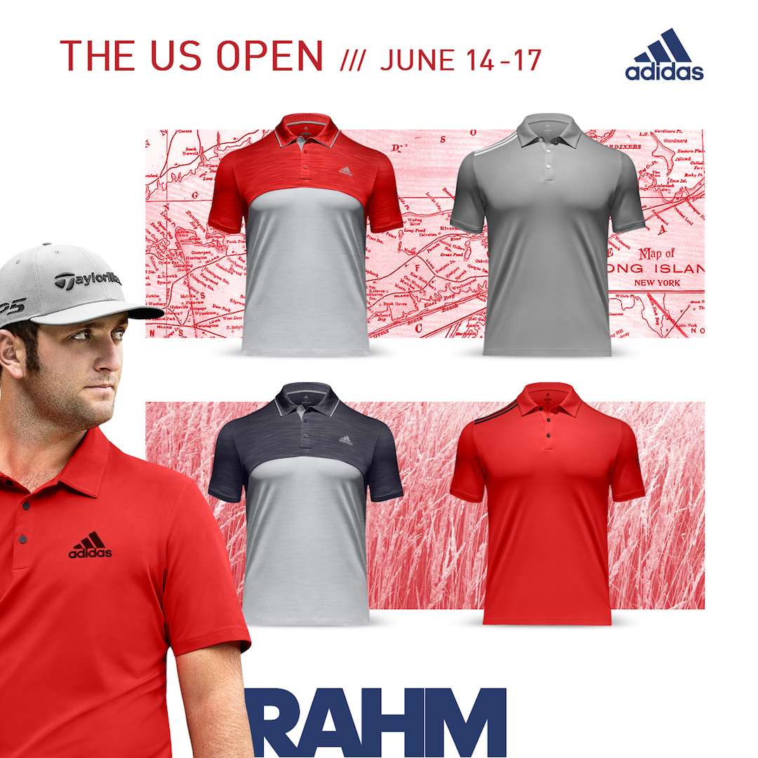 adidas polos for the 118th US Open