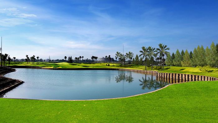 The fifth hole at BRG Danang Golf Resort’s Nicklaus Course.